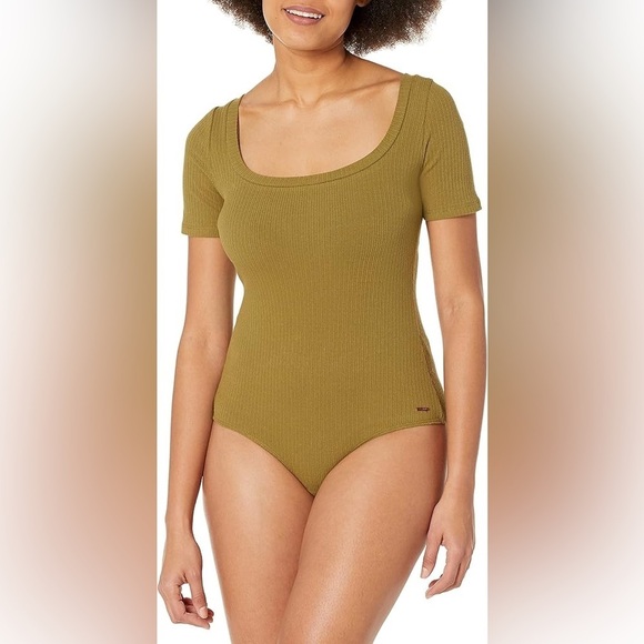 n:PHILANTHROPY Langley Olive Bodysuit Size Small - Picture 4 of 11